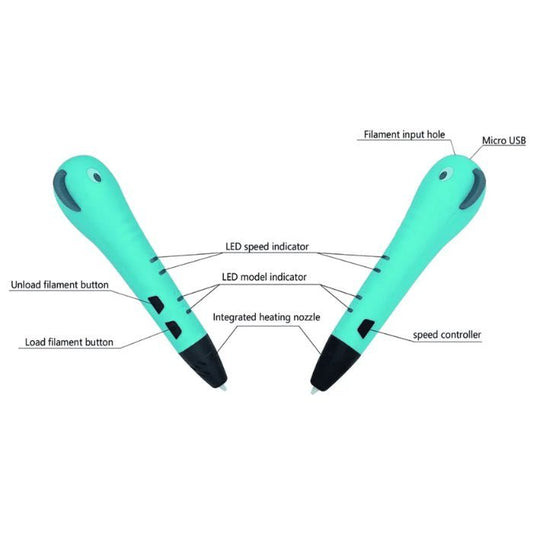 Ganesha P65 3D Pen – High-quality 3D printing pen for creative designs and DIY projects. -3D Printer - Robocraze