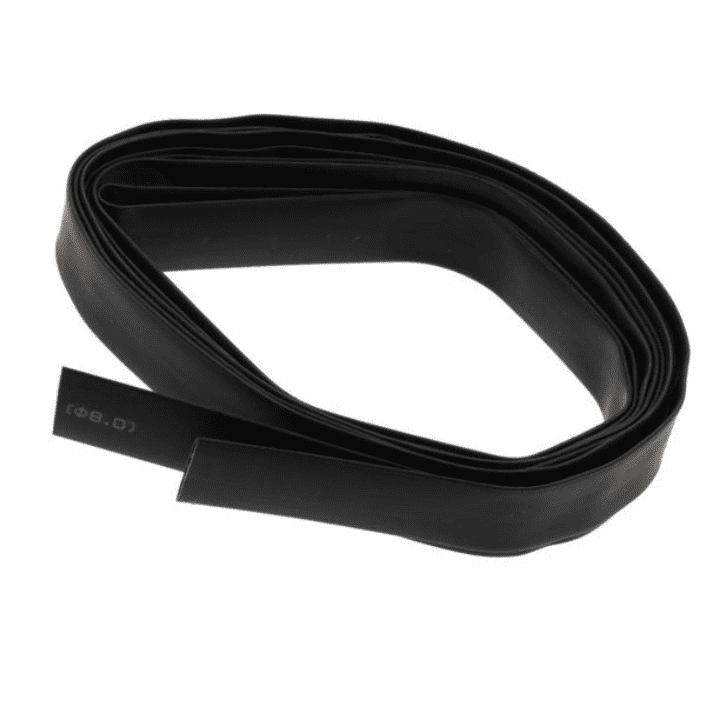 4mm Heat Shrink Tube Black - 1M – High-quality tubing for insulation – heat shrink tape - Robocraze