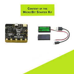 BBC Micro:Bit Starter Kit – Micro:bit V2.2 starter kit. -Development Board -BBC Micro:Bit -Robocraze