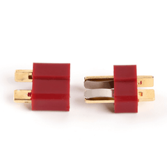 T Plug Deans Connector Pair – For LiPo battery & RC projects. -Battery Accessories -Robocraze