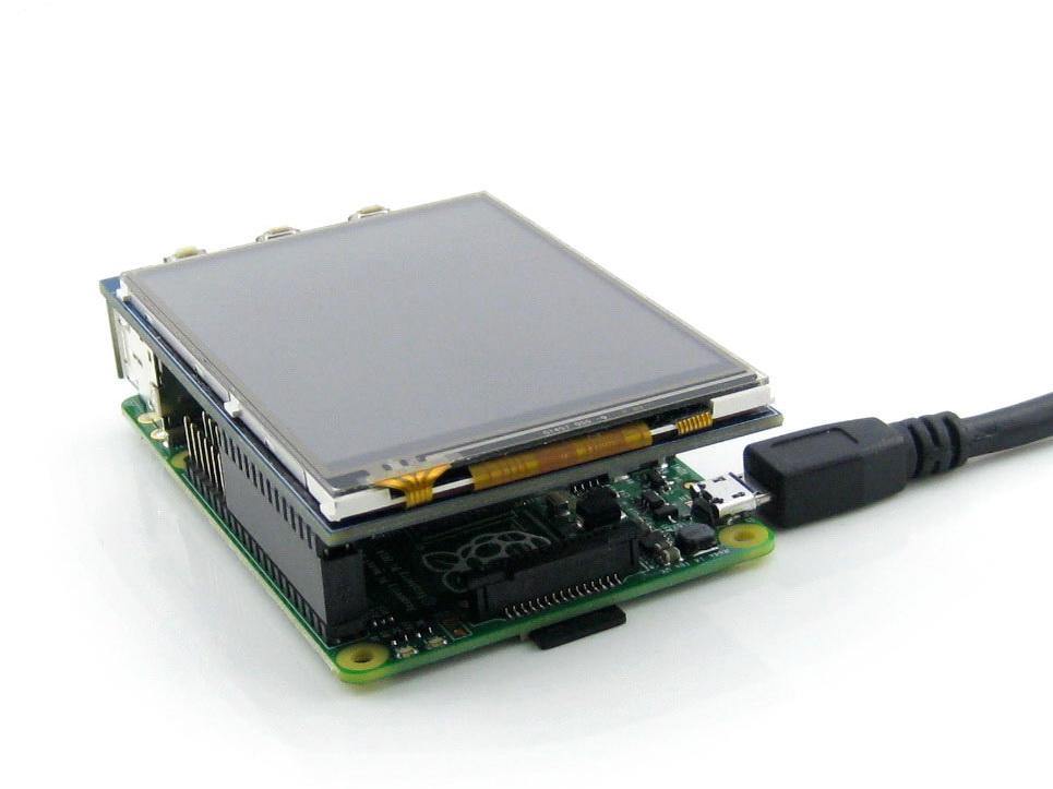 3.2in Raspberry Pi Touch Screen – Interactive Raspberry Pi Accessories for display applications. -Robocraze