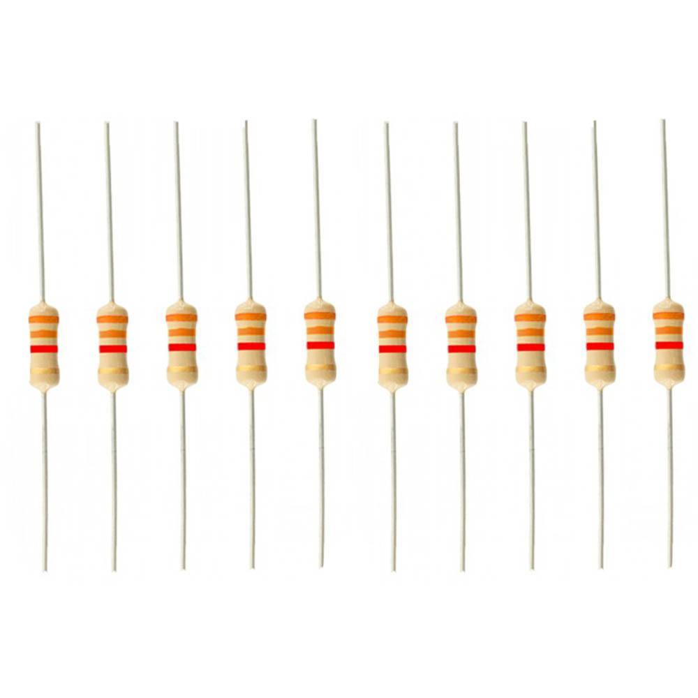 3.3k Ohm Resistor - (Pack of 10)-Robocraze