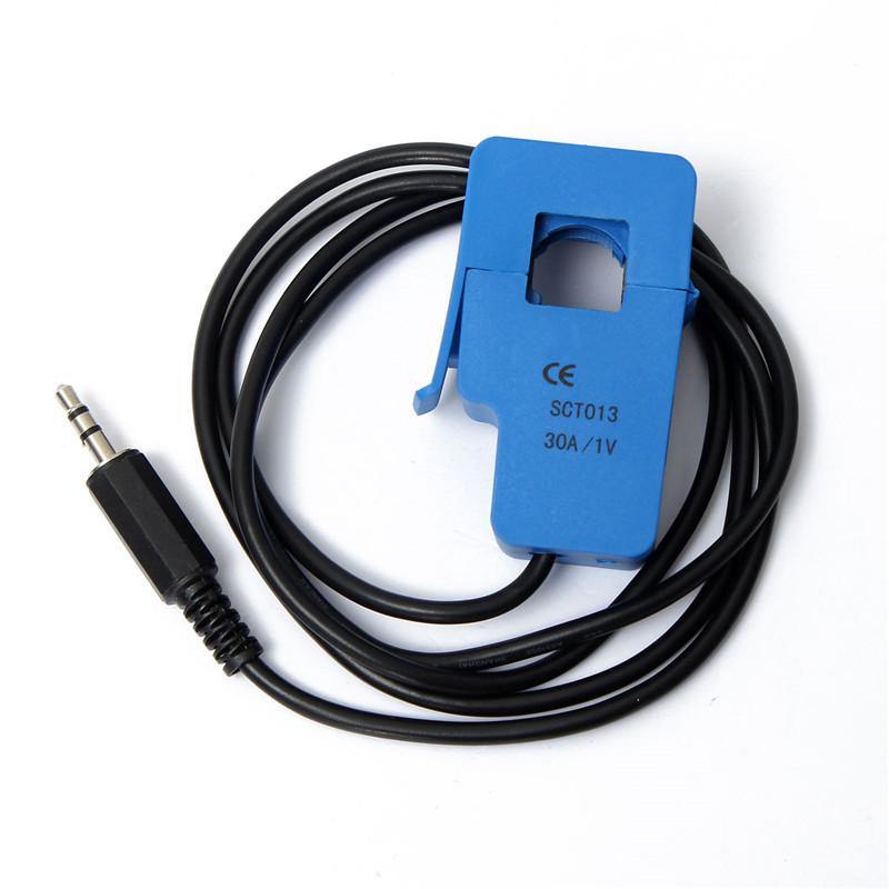 Non-Invasive SCT-013 30A Transformer – For non-contact AC current measurement. -Electronic Components -Robocraze