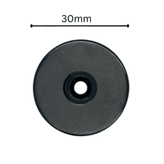 125 KHz ID Tags RFID ABS Coin with Hole - 125KHz RFID ABS Coin Tag for smart access control & security. -Robocraze