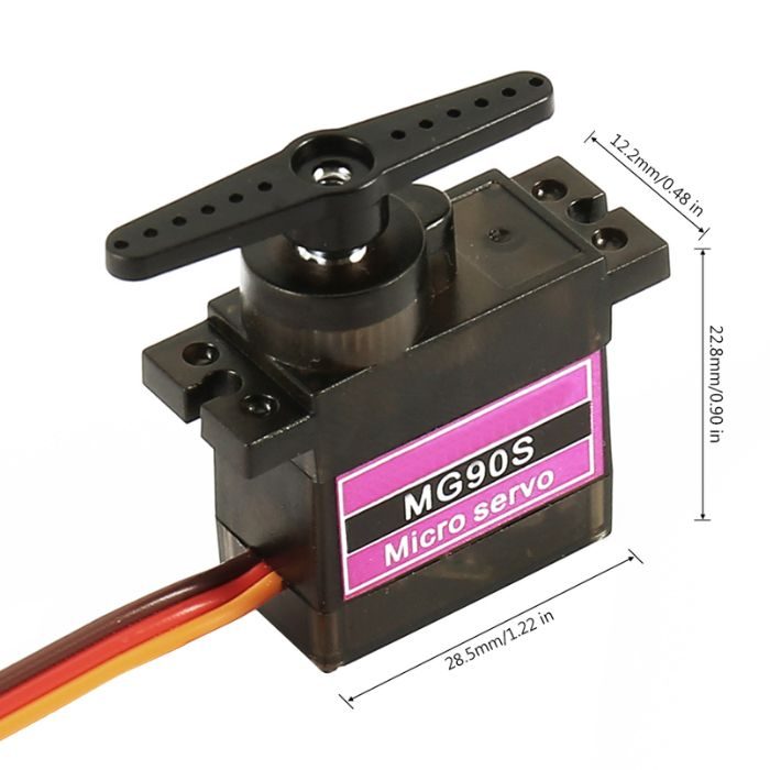 MG90S Mini Servo Motor(180 Degree)-Robocraze