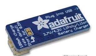 Adafruit USB Li-Ion LiPo Battery Charger-Robocraze