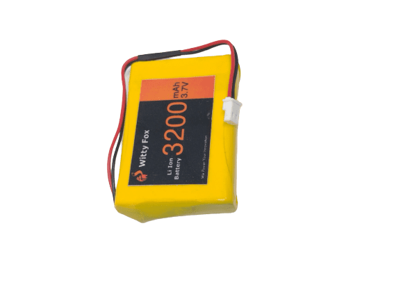 Witty Fox 3.7V 3200mAh Li-Ion Battery-Robocraze