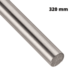 320mm Stainless Steel Rod with 8mm Diameter – Reliable 3D Printing Machine Parts for smooth motion.-Robocraze