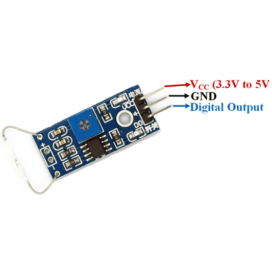 Reed Switch - Magnetic switch for security & automation. -Reed Switch Sensor -Robocraze