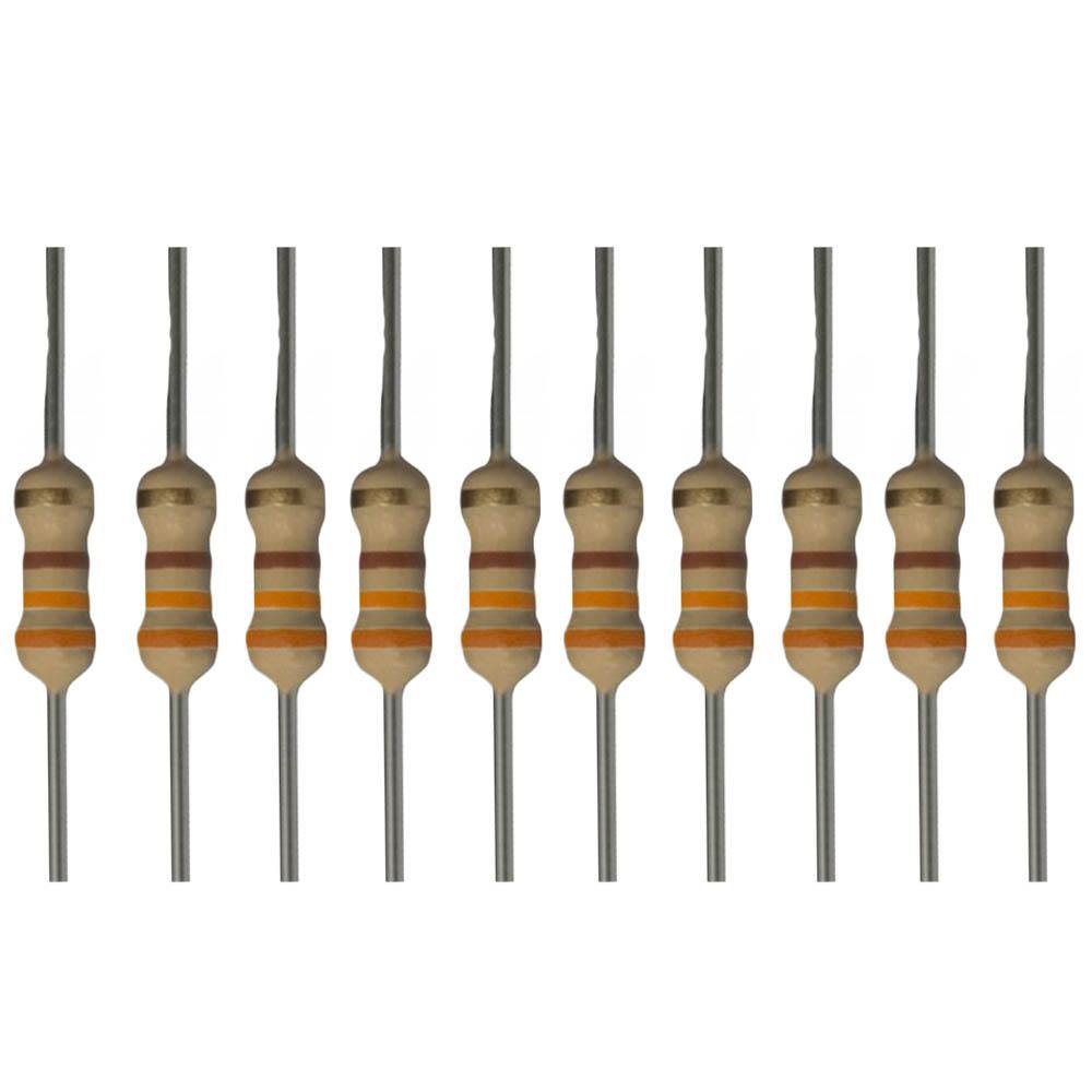 330 Ohm Resistor (10PC) – LED protection resistors. -Basic Components -Robocraze