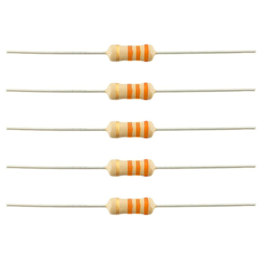 33k Ohm Resistor (10PC) – Biasing & current-limiting resistors. -Basic Components -Robocraze