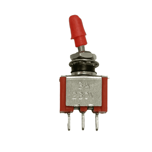 3 Pin Toggle Switch – Sturdy switch for power control - Mini Switch - Electronic Components -Robocraze