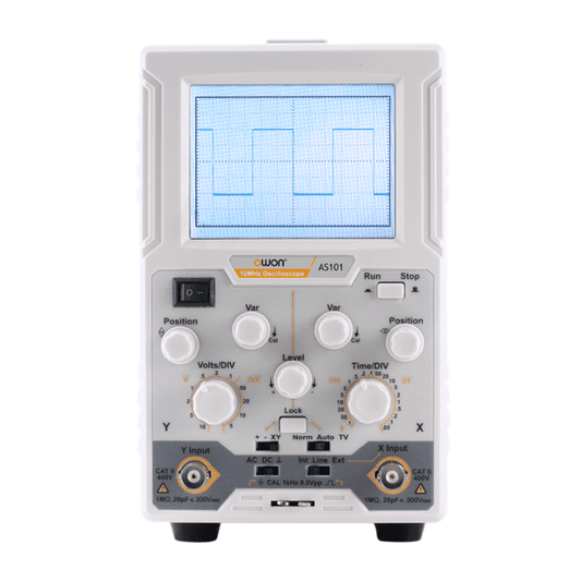 OWON MTQ 1016B 10MHz Analog Oscilloscope – High-precision oscilloscope for labs & DIY.-Oscilloscope -Robocraze