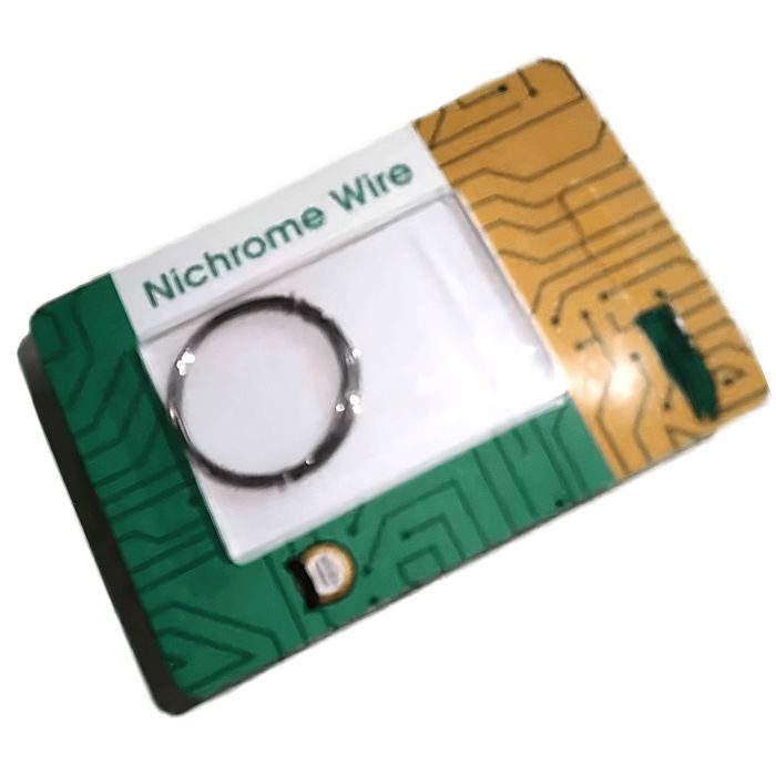 1 Meter 24 SWG Nichrome Wire – High-resistance nichrome wire for heating elements. Electronic Components - Robocraze