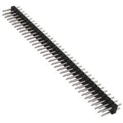 40x2 Pin 2.54mm Pitch Male Berg Strip – Durable connector for PCB applications. Electronic Components - Robocraze