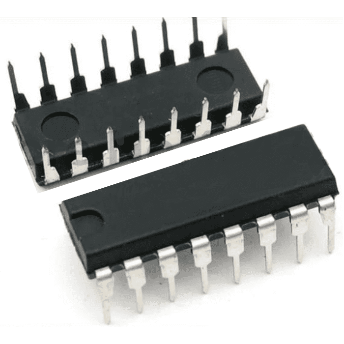 74169 4-bit Synchronous Counter IC – 4-bit synchronous up/down counter IC for logic circuits. -Robocraze