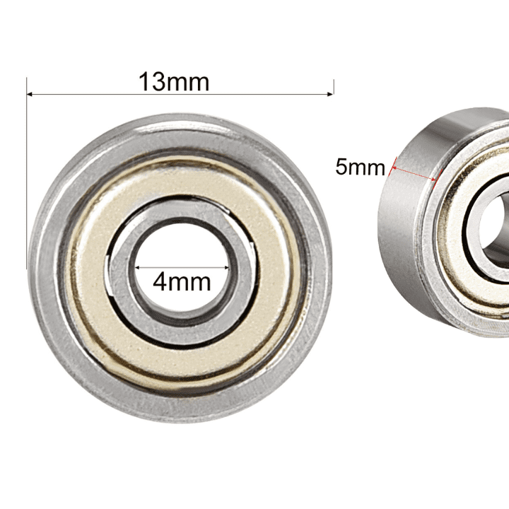 624ZZ radial bearing for compact 3D printer setups -3D Printing Machine Parts -Robocraze