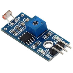 LDR Sensor Module - Light-dependent resistor for brightness detection. -LDR Sensor -Robocraze