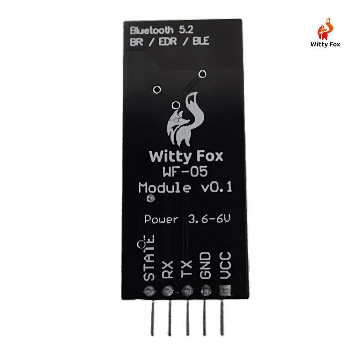 Witty Fox WF-05 Bluetooth Module - Witty Fox WF-05 Bluetooth Module for IoT, automation & connectivity. -Robocraze