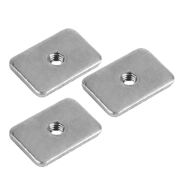 Openbuilds M5 Flat T Nut for 20mm aluminium profile in 3D printer frames -Robocraze