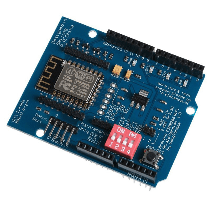 Arduino UNO ESP8266 Serial wifi Expansion Board Module – Robocraze