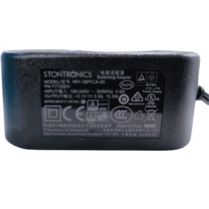 Stontronics T7725DV Power Supply For Raspberry Pi 4 Model B-Robocraze