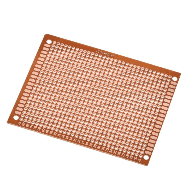 7x9 CM Single Side Copper Dotted PCB Board-Robocraze