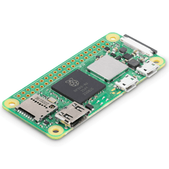 Raspberry Pi Zero 2W with Aluminium Heatsink & 20x2 Header – Efficient cooling setup -Robocraze