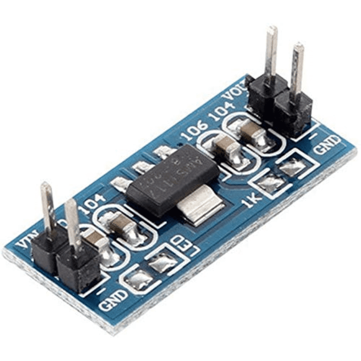 AMS1117 5V Step-Down Module – AMS1117 module for regulated 5V output. -Power Converter -Robocraze