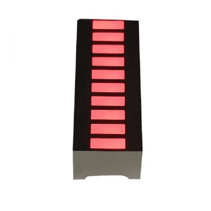 10 Segments 4 Colors Stripe Digital Bar Graph Display-Robocraze