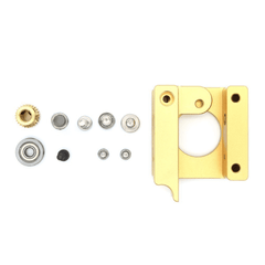 MK8 aluminum extruder kit left side block for smooth extrusion -Extruder Block -Robocraze