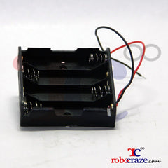 4 AA Battery Holder – 4x AA battery holder for Arduino, robotics & electronic circuits. -Battery Accessories -Robocraze