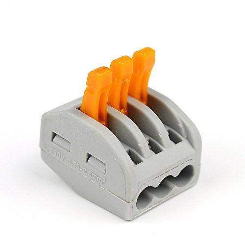 4 Pin Push-in Connector – Secure push-in connector for electrical wiring. Electronic Components - Robocraze