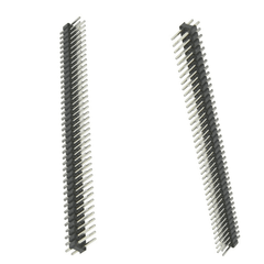 40x2 Pin 2.54mm Pitch Male Berg Strip – Durable connector for PCB applications. Electronic Components - Robocraze