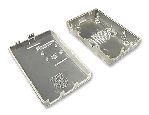 Raspberry Pi Clear Transparent Case (2 & 3) – Transparent Official Raspberry Pi Case for Pi 2 & 3. -Robocraze
