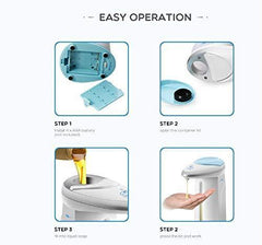 Automatic Table Top Touchless Sanitizer Dispenser with IR Motion Sensor-Robocraze