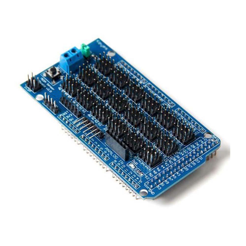 Arduino Mega 2560 Sensor Shield V2.0 – Feature-rich Arduino shields for Mega 2560 & sensor projects. -Robocraze
