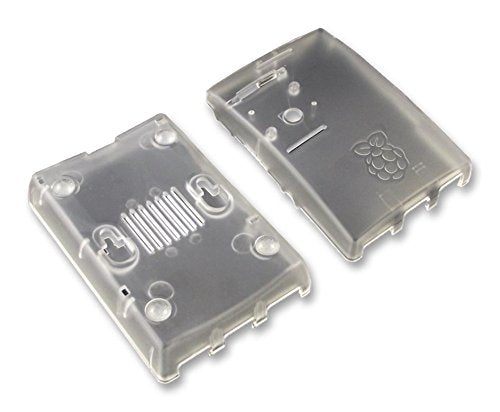 Raspberry Pi Clear Transparent Case (2 & 3) – Transparent Official Raspberry Pi Case for Pi 2 & 3. -Robocraze