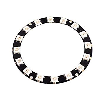 WS2812 16 Bit RGB LED (Round) – Bright & energy-efficient LED for projects - Electronic Components - Robocraze