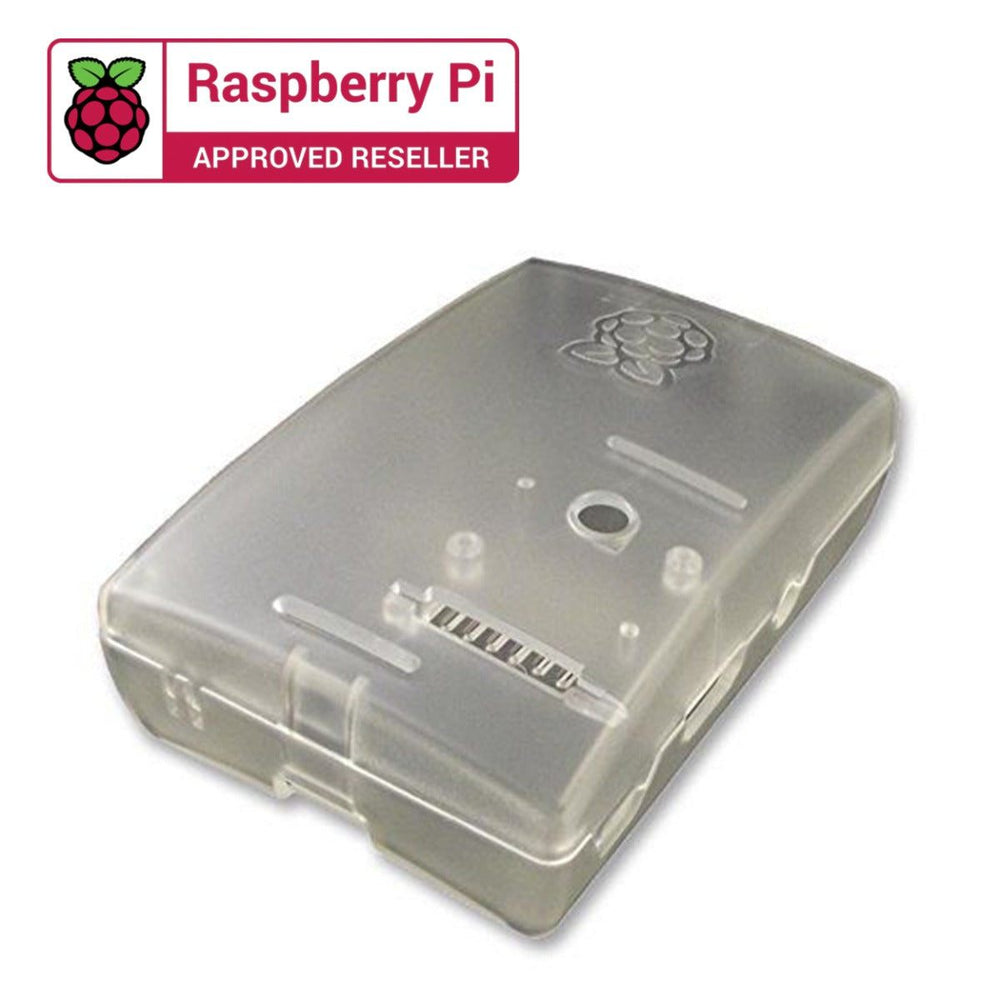 Raspberry Pi Clear Transparent Case (2 & 3) – Transparent Official Raspberry Pi Case for Pi 2 & 3. -Robocraze