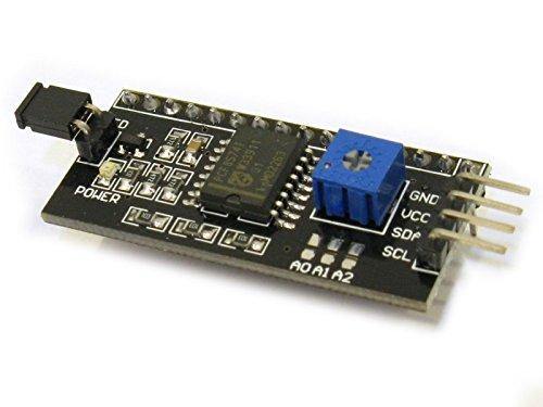 16x2 LCD I2C Interface Adapter – I2C adapter for 16x2 LCD, simplifies Arduino wiring - LCD Display - Robocraze