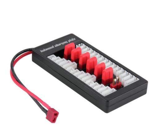 Parallel Charging Board 6 Packs 2-6S (XT60) – XT60 board for LiPo battery charging. -Battery Charger -Robocraze