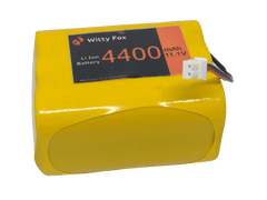 Witty Fox 11.1V 4400mAh Li-ion Battery – Reliable battery for RC toys & drones. -Lithium Battery -Robocraze