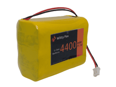 Witty Fox 11.1V 4400mAh Li-ion Battery – Reliable battery for RC toys & drones. -Lithium Battery -Robocraze