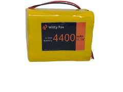 Witty Fox 11.1V 4400mAh Li-ion Battery – Reliable battery for RC toys & drones. -Lithium Battery -Robocraze