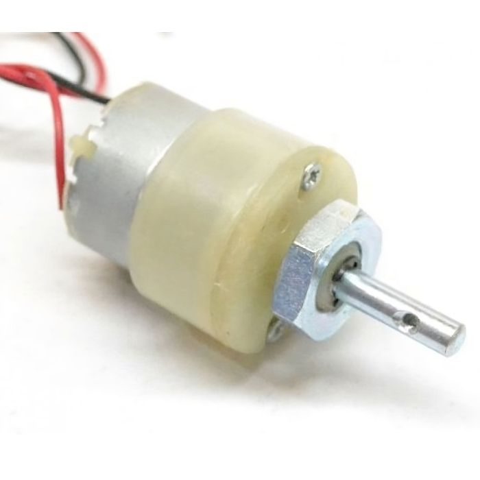 300 RPM DC Gear Motor, smooth-running motor for robotics & DIY projects – Electric Motors - Robocraze