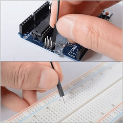 Male to Female Jumper Wires (20cm) 40pcs – High-quality jumper wires for DIY circuits. Electronic Components - Robocraze