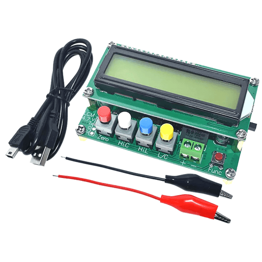 LC100A 2.5″ LCD Digital High Precision Inductance Capacitance (LC) Meter-Robocraze