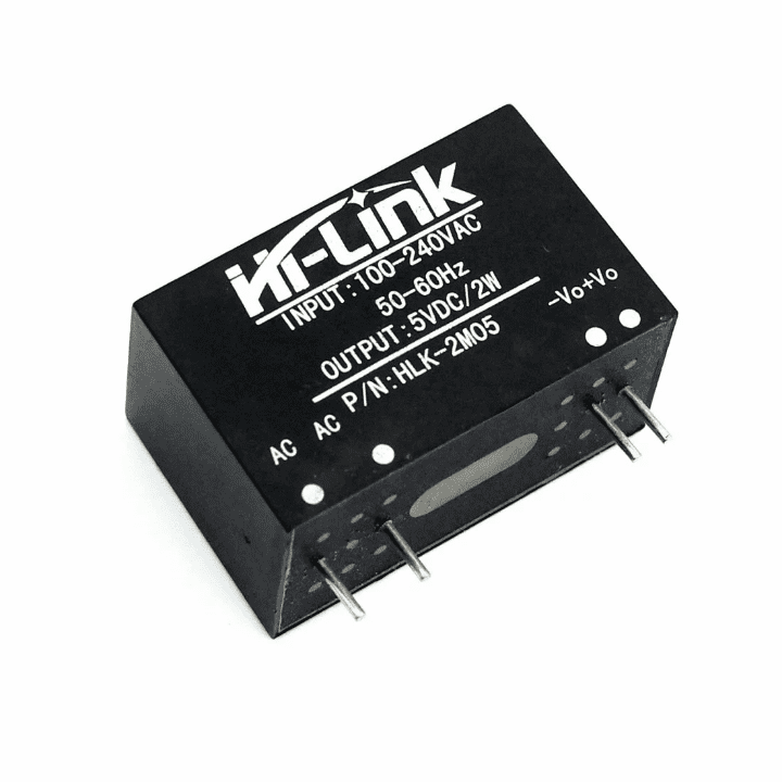 Hi-Link HLK-2M05 5V 0.4A Power Module – Compact AC-DC converter for electronics. -Power Adapter -Robocraze