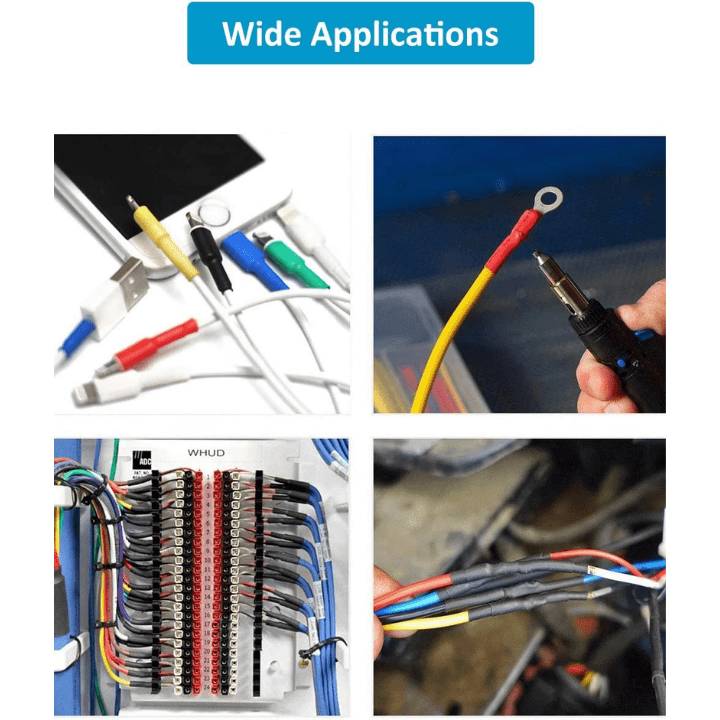 2.5mm Heat Shrink Tube Black - 1M – Flexible tubing for wire insulation – heat shrink wrap - Robocraze
